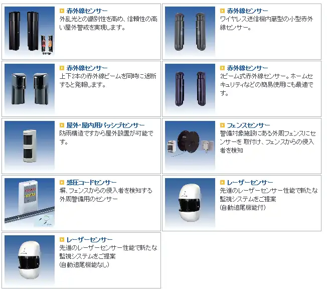 敷地内侵入検知